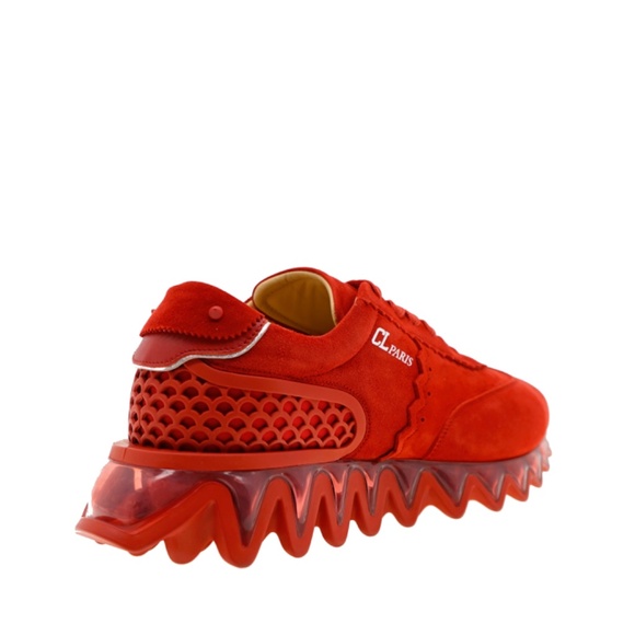 Christian Louboutin Sneakers Loubishark Size 11 New - Picture 4 of 7